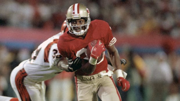 San Francisco 49ers wide receiver Jerry Rice